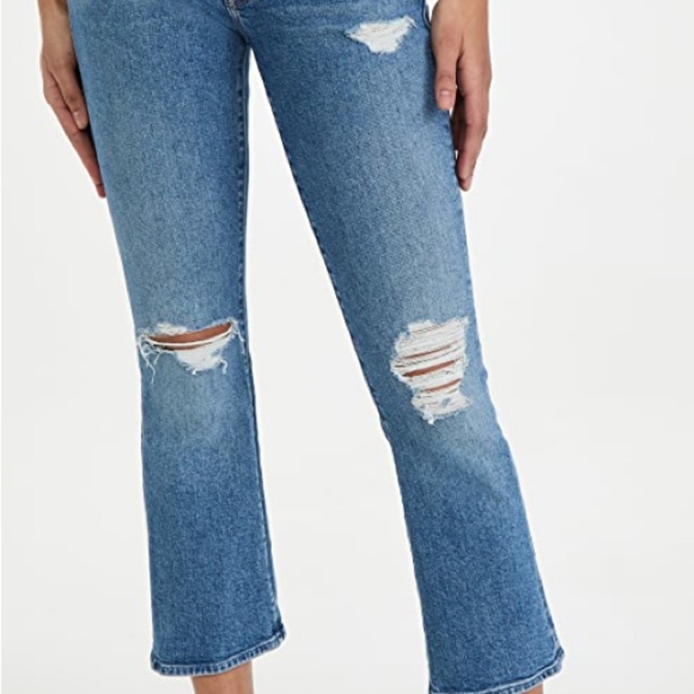 MOTHER Blue Ankle & Cropped Jeans